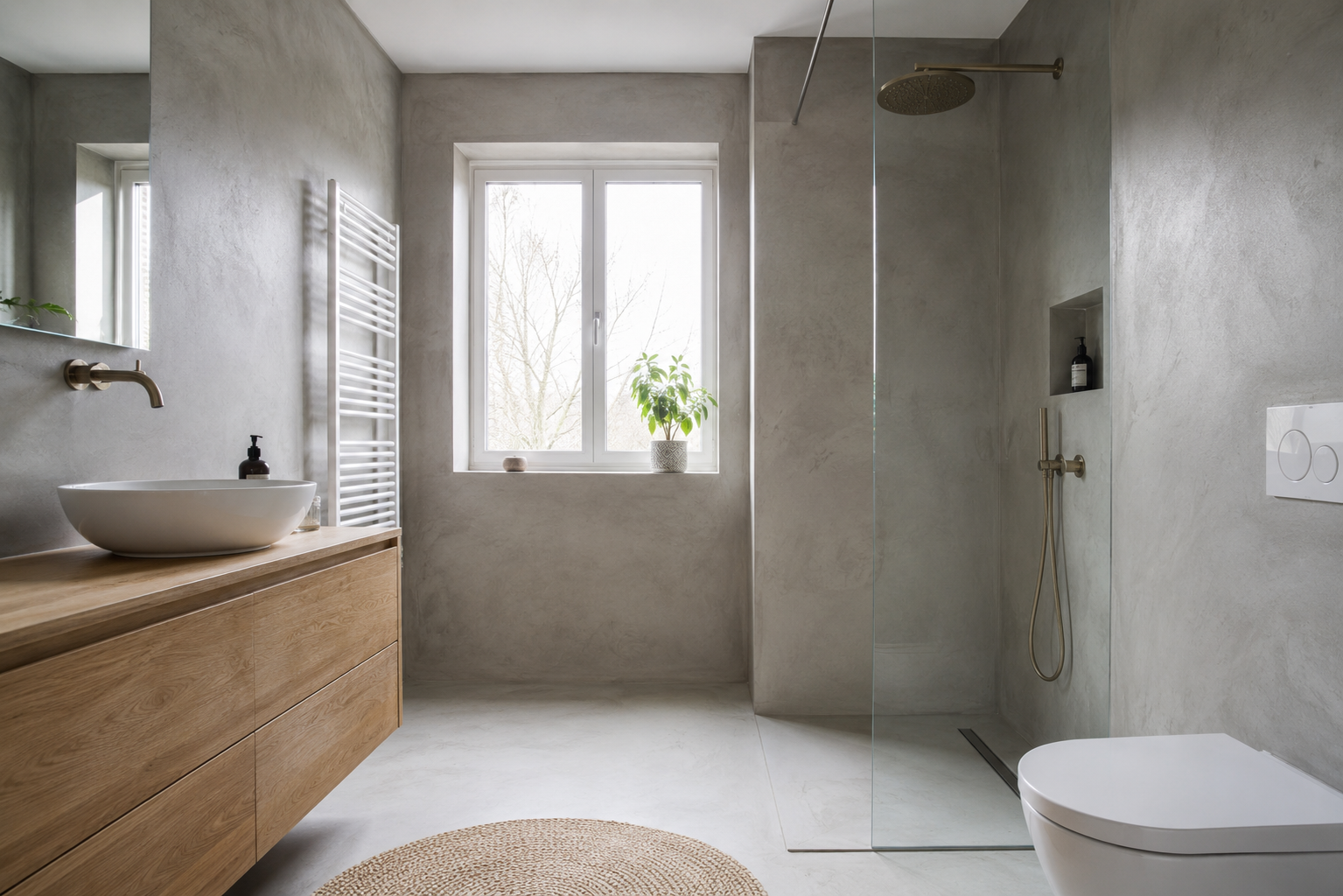 Badkamer stucen Utrecht